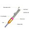 Ampul Jarum Suntik Pena Asam Hyaluronic Needleless Injector 0.3ml Untuk Spa